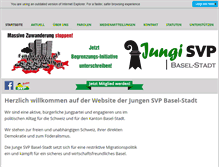 Tablet Screenshot of jsvp-bs.ch